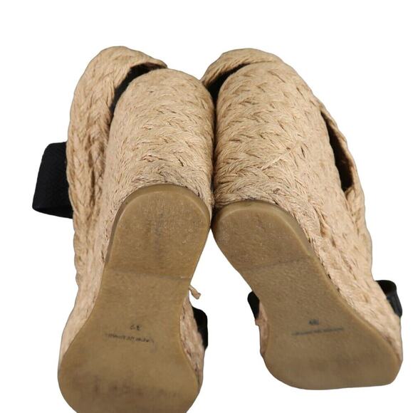 Sondra Roberts Shoes Women 39 Sandal Fashion Espadrille Wedge Platform Slingback - Picture 11 of 15